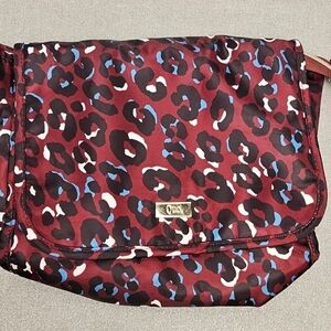 Quo Leopard Print Toiletry Bag